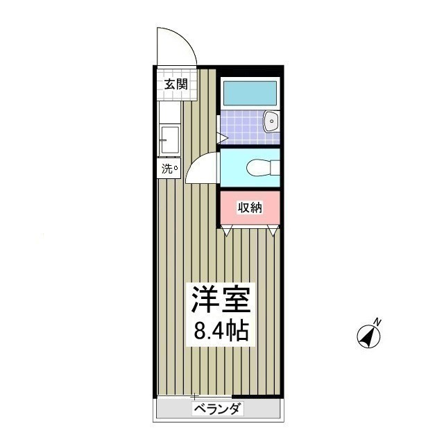 ジュネス榎戸の間取り