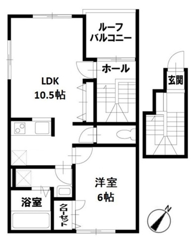 グリーンフォレストの間取り
