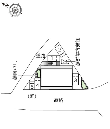 レオパレススマイルハウスＫ＆Ｋ の区画図