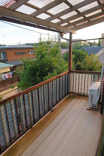 逆井４丁目戸建のバルコニー
