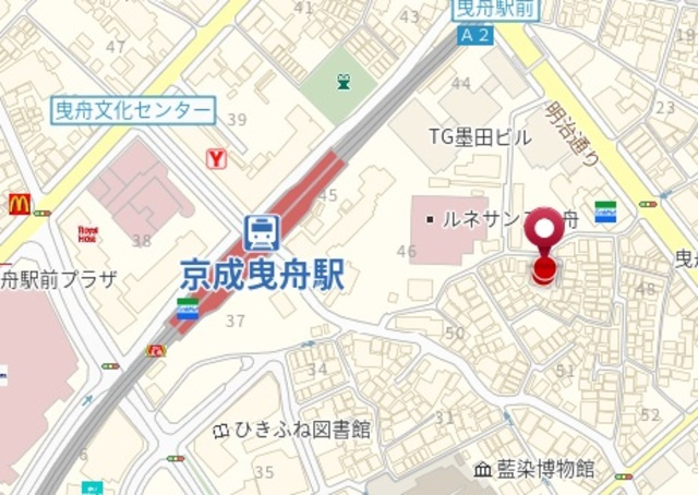 メゾン曳舟の地図|★案内図★