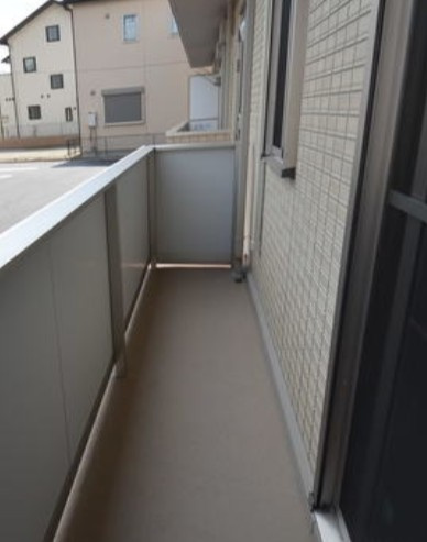 エトワール　Aのバルコニー