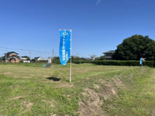 土地　川越市鴨田の外観|間口が広く車庫入れ楽々