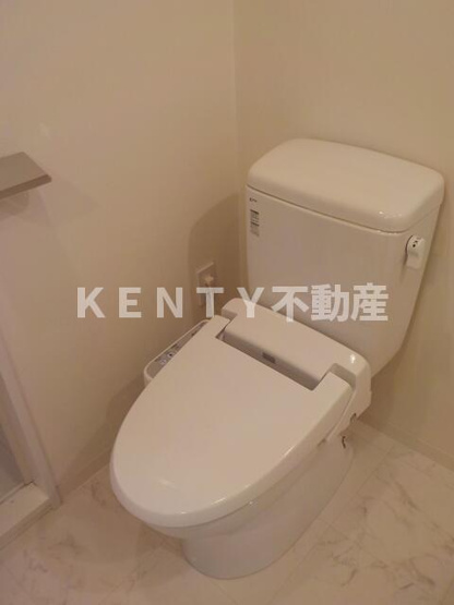 【トイレ】 | メインステージ蒲田Ⅵエグザ | ゆったりとした空間のトイレです