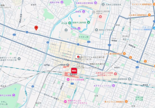 グラジオ元町プレミアム　3階の地図