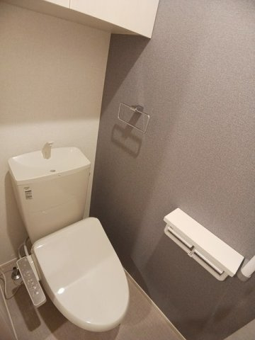 ヴィラ　シャングリラ高田　Ｂのトイレ|落ち着いたトイレです