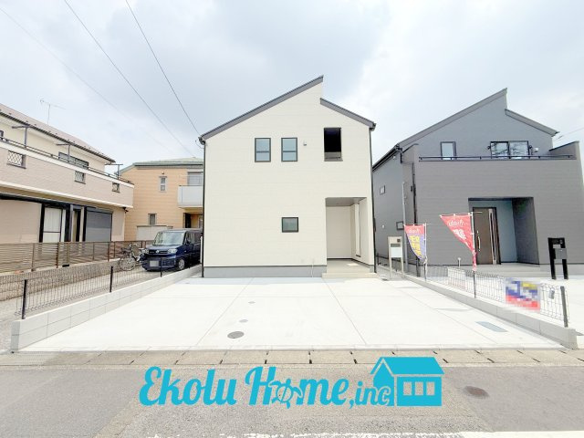 あきる野小川東第1期　全2棟　1号棟の外観|2026年7月撮影
