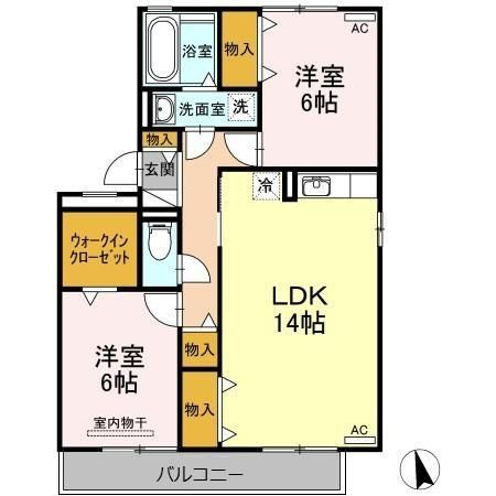 グランドゥール笹塚の間取り