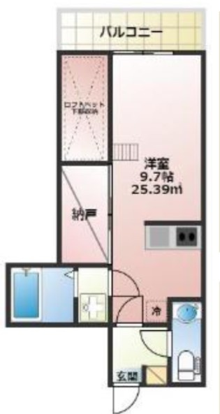 狭山市大字東三ツ木のアパート