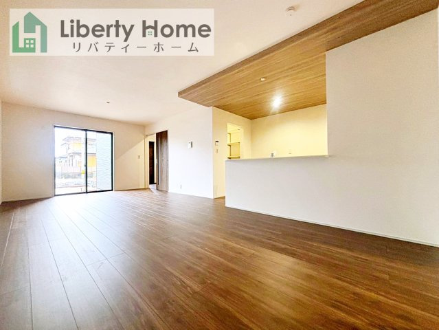 石岡市旭台1期　新築戸建　1号棟の居間・リビング