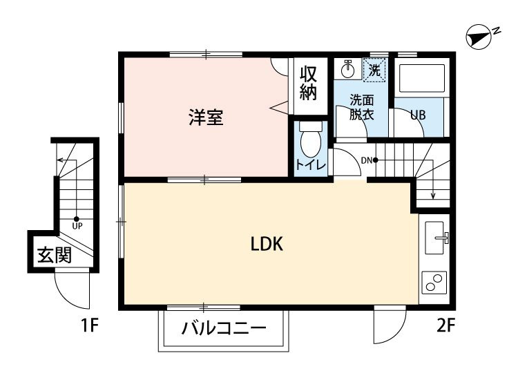 小金井レジデンツフィレンツェの間取り