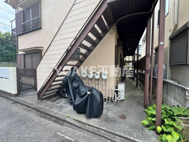 第２美咲コーポのエントランス
