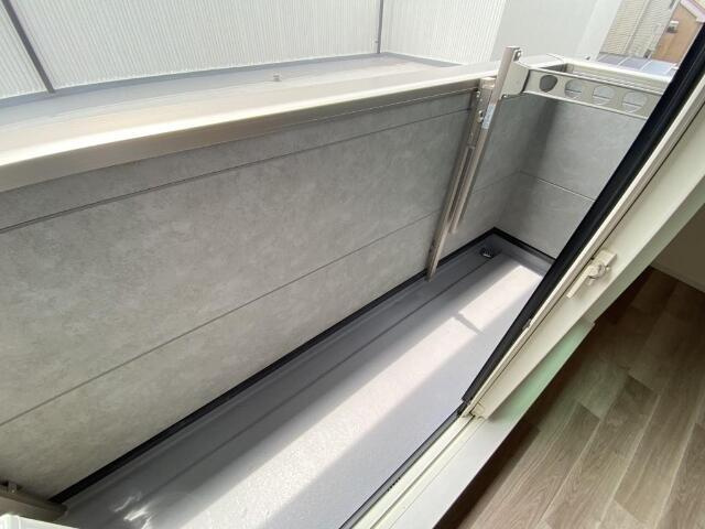 ユーナスＫのバルコニー|バルコニーです
