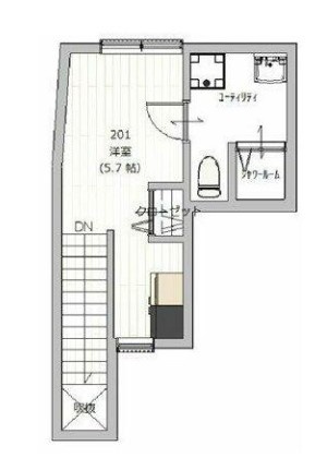 【間取り】 | エフプレスト中野弥生町Ⅱ