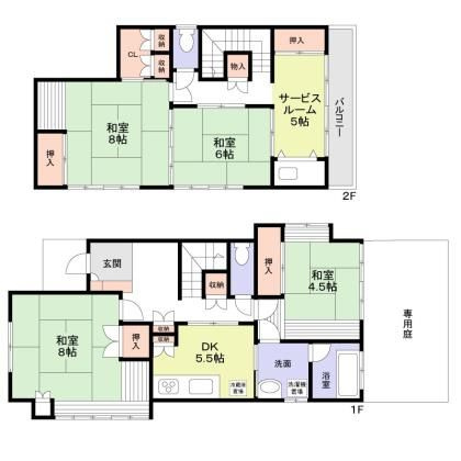 大田区南千束１丁目貸家