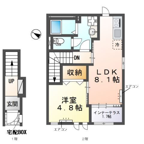 グランアサヒの間取り