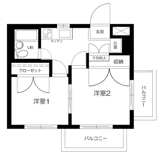 【間取り】 | リバティ多摩川