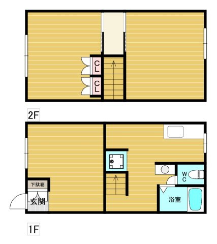 【間取り】 | 米田ハイツ