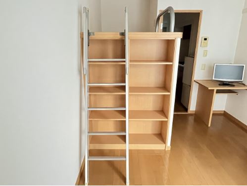 レオパレスリブェールの収納|他のお部屋の参考写真となります。