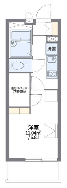 レオパレスリブェールの間取り|仲介手数料無料でご紹介可能です♪