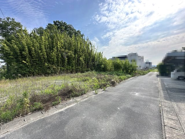 稲沢市福島町中浦　宅地の前面道路含む現地写真