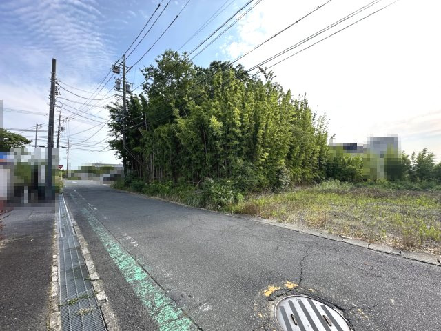 稲沢市福島町中浦　宅地の前面道路含む現地写真