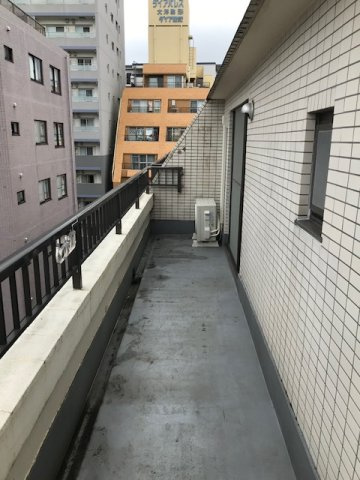 メゾンドカムリのバルコニー