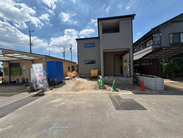 リーブルガーデン　各務原市鵜沼南町　全1区画分譲の外観|「現地（2026年8月1日）撮影」　
■外観写真　
■ヤマダ不動産　株式会社リライフ　