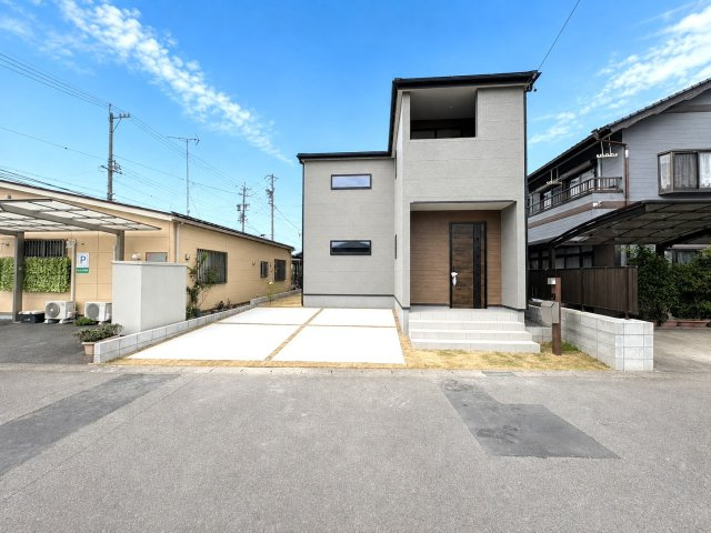 リーブルガーデン　各務原市鵜沼南町　全1区画分譲の外観|「現地（2026年8月6日）撮影」　
■外観写真　
■ヤマダ不動産　株式会社リライフ　
