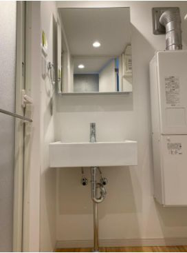 練馬区豊玉中３丁目の賃貸マンションの独立洗面台|独立洗面台、朝の身支度には欠かせません