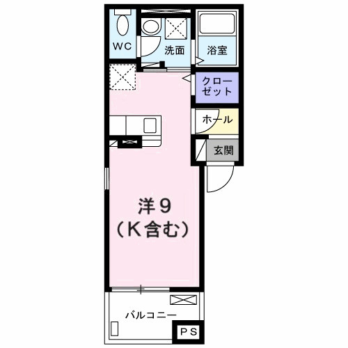 グランドール井口の間取り|間取図