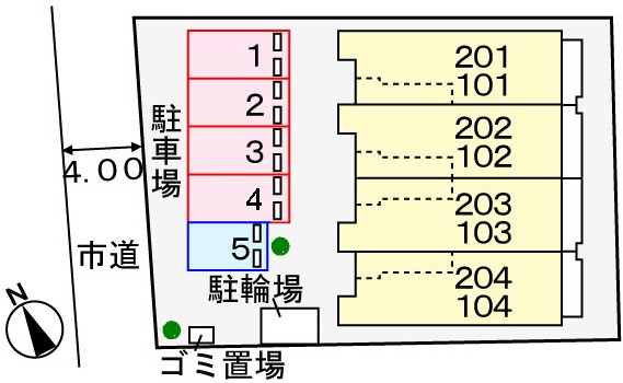 ベルラストーレの駐車場|駐車場