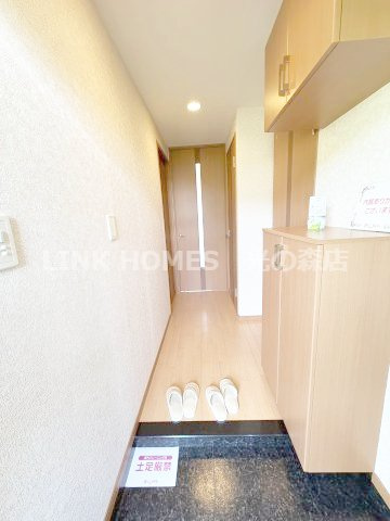 熊本市東区上南部３丁目の賃貸マンションの玄関
