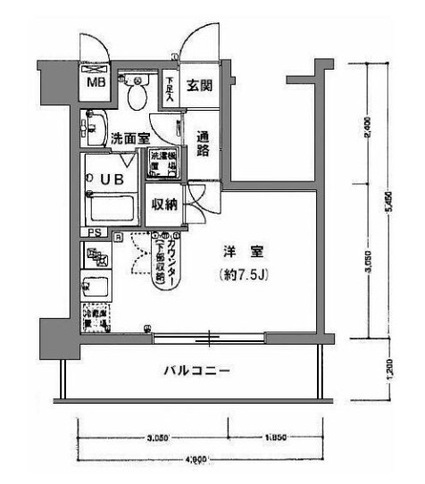 【間取り】 | スカイコート新高円寺