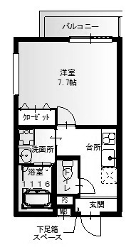 フジパレス阪急園田駅東Ⅱ番館の間取り