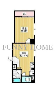 【間取り】 | シャトー梅ヶ丘
