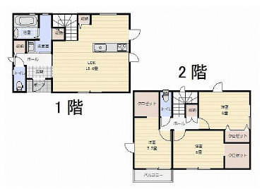 西区小島9丁目の間取り