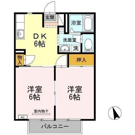 ヴァンテ　Ⅴの間取り