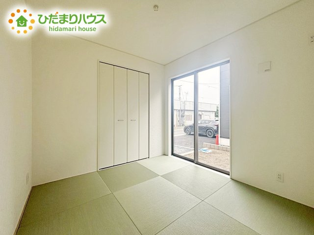 【和室】 | 茨城町長岡第4　新築戸建　1号棟 | 赤ちゃんスペースや客間など、多彩な用途で使用できる和室☆