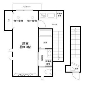 【間取り】 | エスポア戸越 | 間取りです。