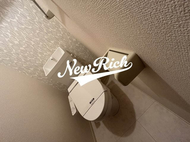 前橋市下新田町のアパートのトイレ