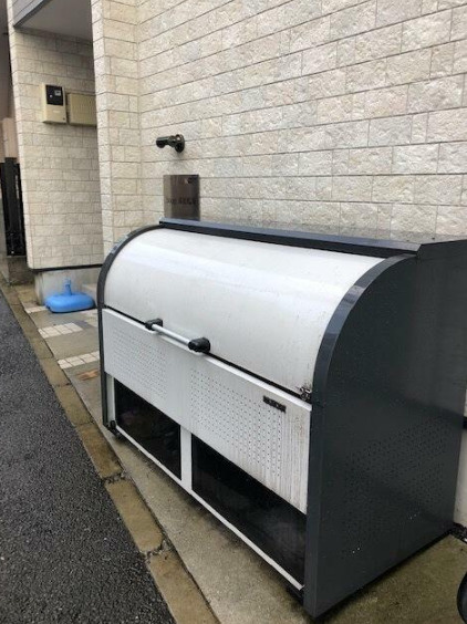 新宿区高田馬場２丁目のアパートのその他共用部分|敷地内ごみ置場