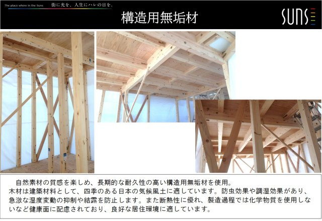 Ｓｕｎｓスタイル相田4丁目Ｃ号棟の構造・工法・仕様