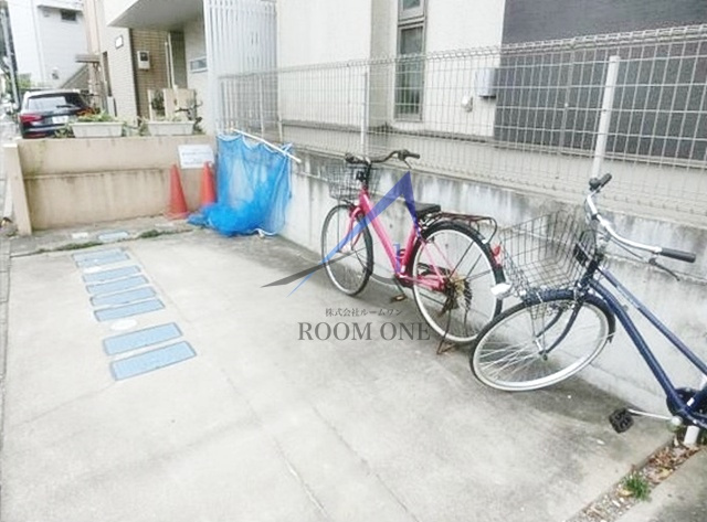 メゾン桜坂のその他共用部分|駐輪スペースです。