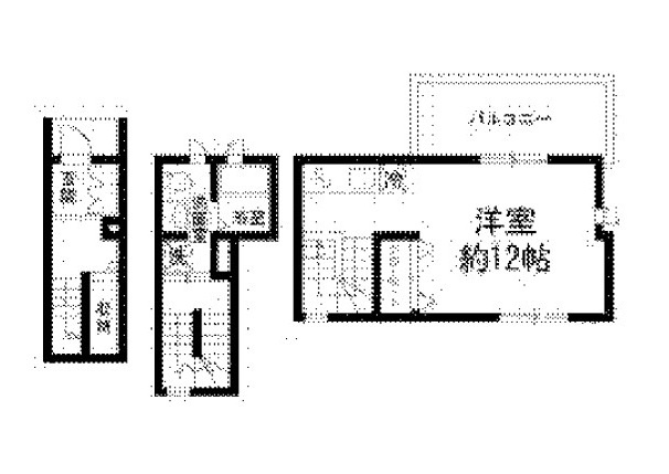 メゾン桜坂の間取り|間取りです。