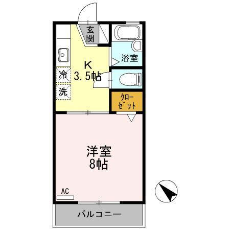 シャルマンSの間取り