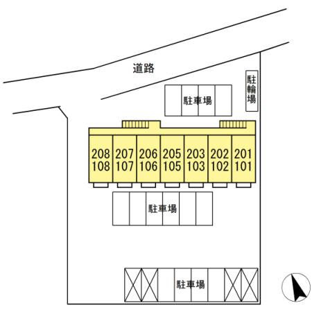 シャルマンSの区画図