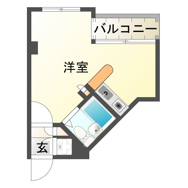 ステディ垂水の間取り