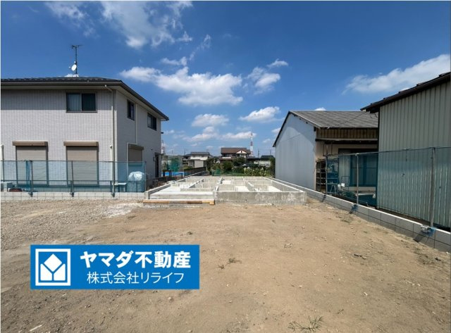 グラファーレ　一宮市大赤見　全1区画分譲の外観|「現地（2026年8月25日）撮影」　
■外観写真　
■ヤマダ不動産　株式会社リライフ　