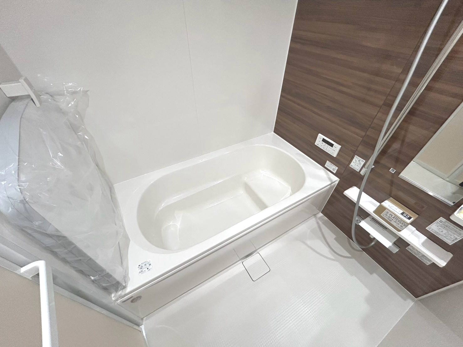 グラファーレ　一宮市大赤見　全1区画分譲のキッチン|シンクは全面エンボス加工のステンレスシンクを採用。高い性能とお手入れが簡単な仕様です！